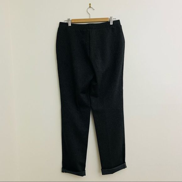 Simons | Contemporaine Tweed Stretchy Work Trouser in Grey - Picture 5 of 12